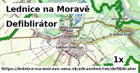 Defiblirátor, Lednice na Moravě