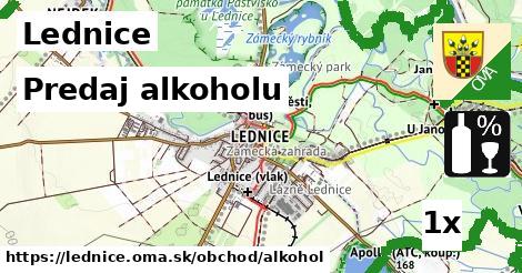 Predaj alkoholu, Lednice