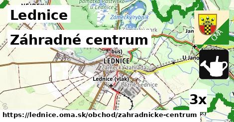 Záhradné centrum, Lednice