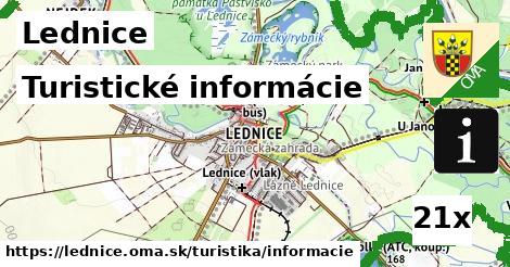 Turistické informácie, Lednice