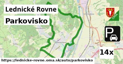 Parkovisko, Lednické Rovne