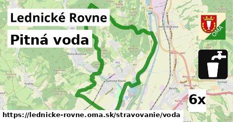 Pitná voda, Lednické Rovne