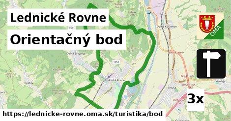 Orientačný bod, Lednické Rovne