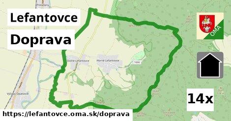 doprava v Lefantovce