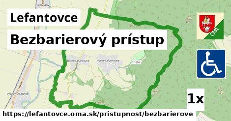 Bezbarierový prístup, Lefantovce