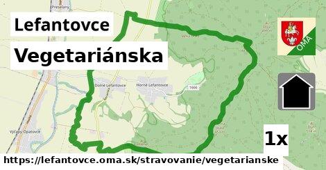 Vegetariánska, Lefantovce