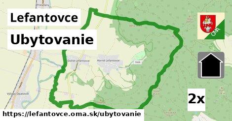 ubytovanie v Lefantovce