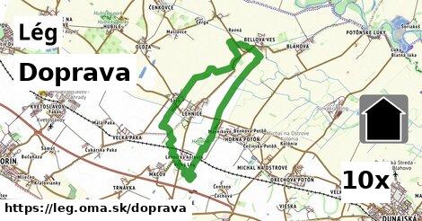 doprava v Lég