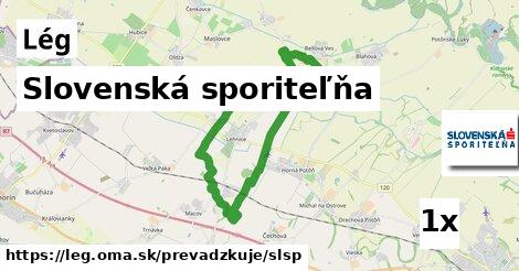 Slovenská sporiteľňa, Lég