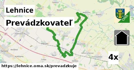 prevádzkovateľ v Lehnice