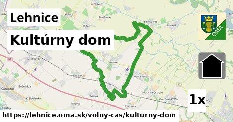 Kultúrny dom, Lehnice