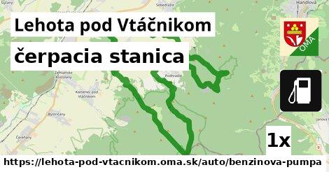 čerpacia stanica, Lehota pod Vtáčnikom