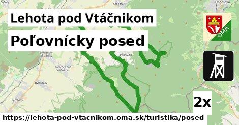 Poľovnícky posed, Lehota pod Vtáčnikom