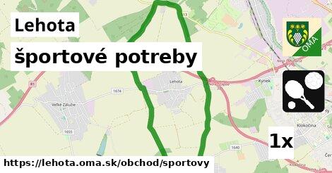 športové potreby, Lehota