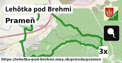 Prameň, Lehôtka pod Brehmi