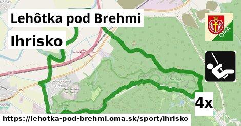 Ihrisko, Lehôtka pod Brehmi