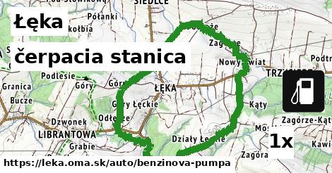 čerpacia stanica, Łęka