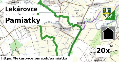 pamiatky v Lekárovce