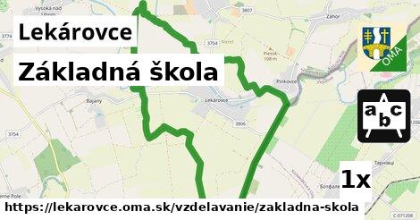 Základná škola, Lekárovce