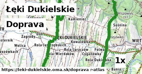 doprava v Łęki Dukielskie