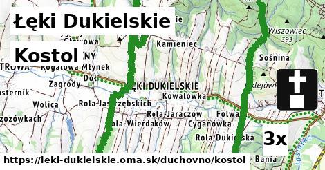 Kostol, Łęki Dukielskie