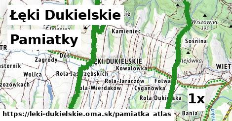 pamiatky v Łęki Dukielskie