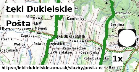 Pošta, Łęki Dukielskie