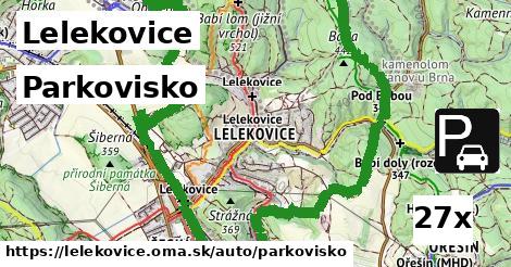 Parkovisko, Lelekovice