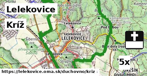 Kríž, Lelekovice