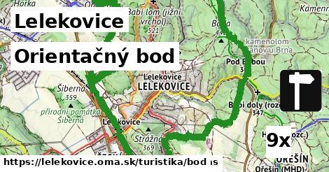 Orientačný bod, Lelekovice