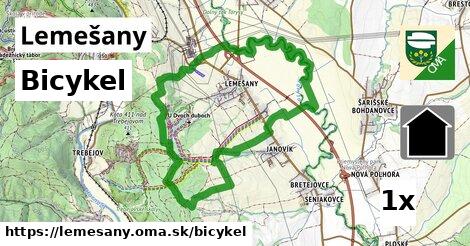 bicykel v Lemešany