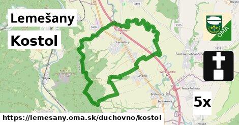 Kostol, Lemešany