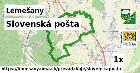 Slovenská pošta v Lemešany