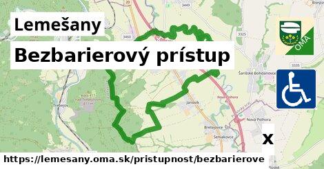 Bezbarierový prístup, Lemešany