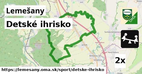 Detské ihrisko, Lemešany