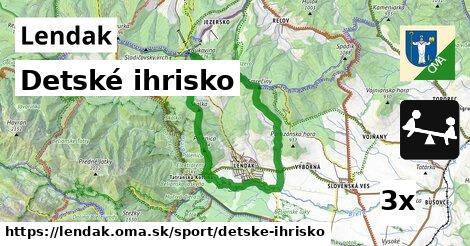 Detské ihrisko, Lendak