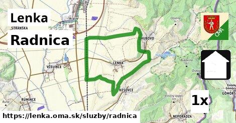 Radnica, Lenka