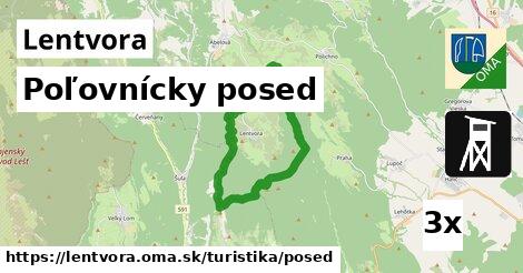 Poľovnícky posed, Lentvora