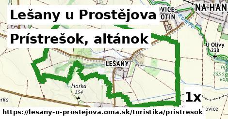 Prístrešok, altánok, Lešany u Prostějova