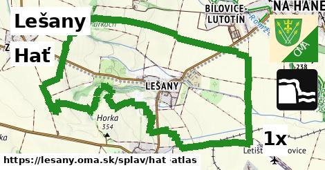 Hať, Lešany