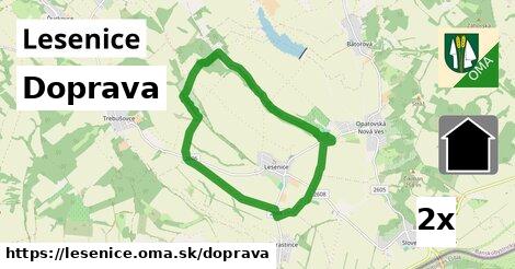 doprava v Lesenice