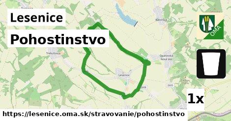 Pohostinstvo, Lesenice