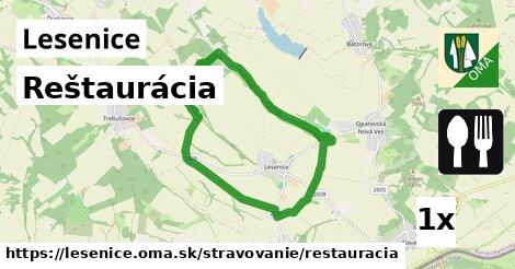 Reštaurácia, Lesenice