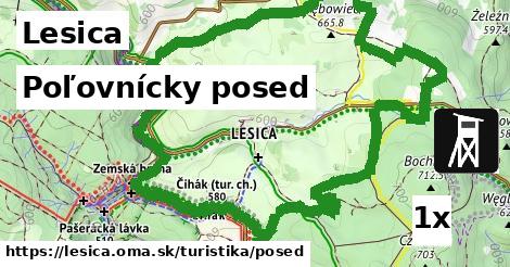 Poľovnícky posed, Lesica