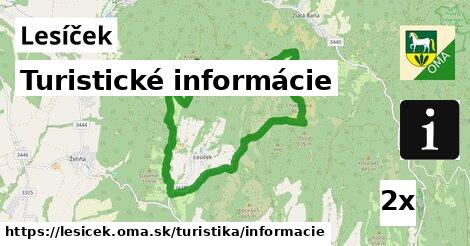 Turistické informácie, Lesíček