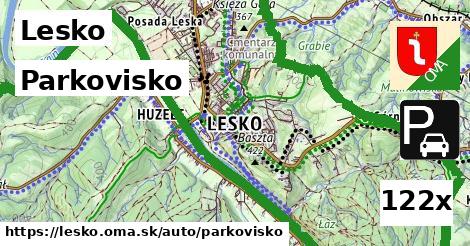 parkovisko v Lesko