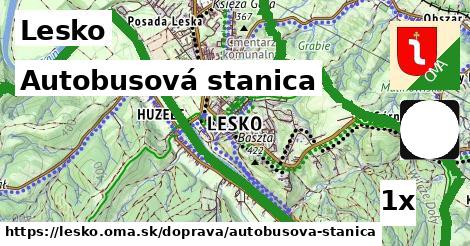 Autobusová stanica, Lesko