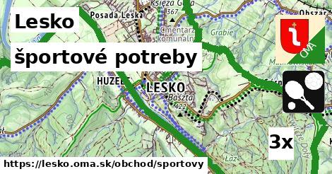 športové potreby v Lesko