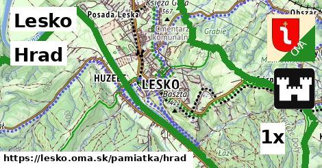 Hrad, Lesko