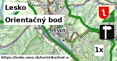 orientačný bod v Lesko